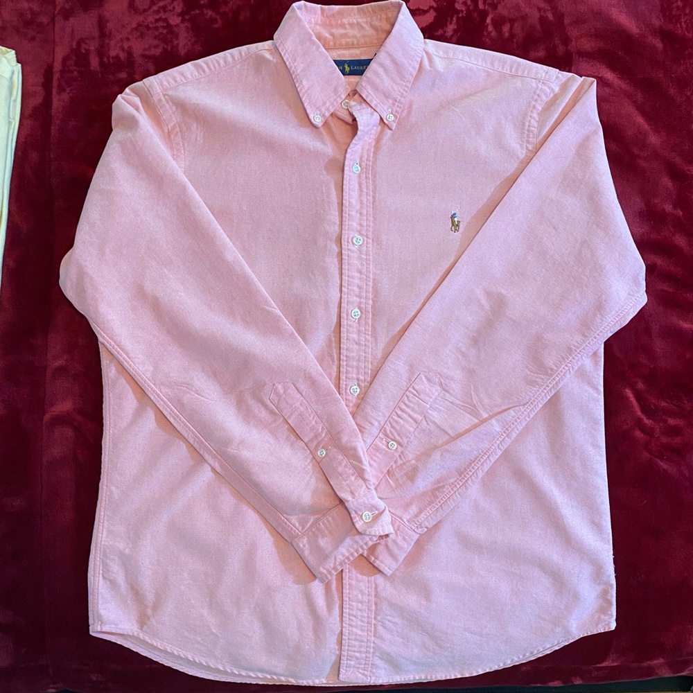 Polo Ralph Lauren Peach Oxford Button Down